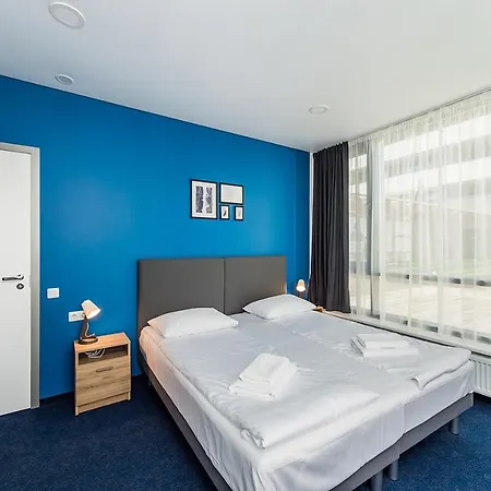 Zaliakalnio Terasos Apartamentai Lägenhetshotell Kaunas