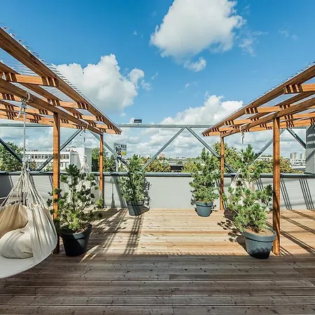 Lägenhetshotell Zaliakalnio Terasos Apartamentai *