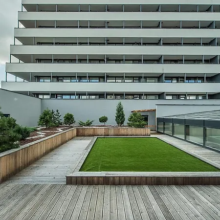 Zaliakalnio Terasos Apartamentai شقة فندقية