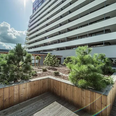 Lägenhetshotell Zaliakalnio Terasos Apartamentai